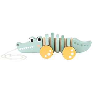 Cocodrilo de arrastre multicolor 