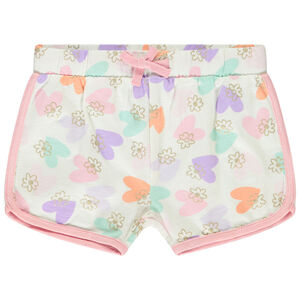Short deportivo con estampado fantasía para bebé niña 
