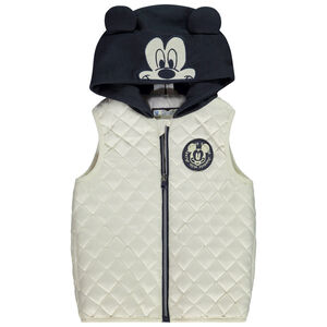 Chaleco acolchado con capucha Mickey Disney para bebé niño 