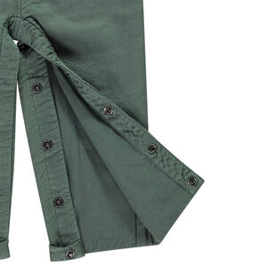 Pelele largo de tela con volcán bordado para bebé niño 