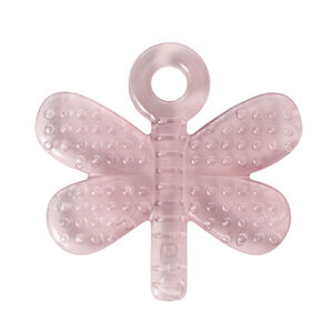 Mordedor refrigerable Libélula rosa 