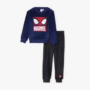 Pijama de 2 piezas en sherpa Spider-Man Marvel para niño 