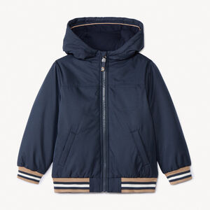 Cortavientos acolchado de ripstop para niño 