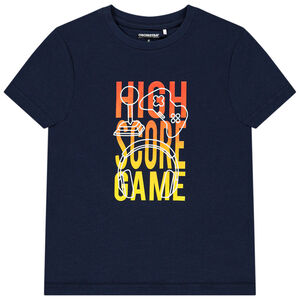 Camiseta de manga corta print fantasía para niño 