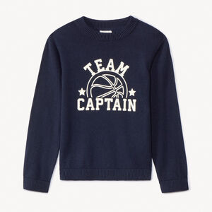 Jersey de punto estampado para niño 