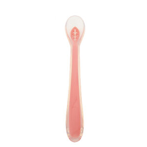 Cuchara de silicona Yummix rosa 
