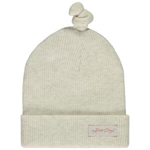 Gorro de punto con efecto nudo 