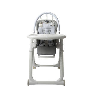 Silla alta multifuncional ajustable Harper gris 