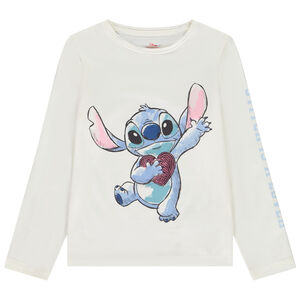 Camiseta de manga larga Stitch Disney para niña Main Camiseta de manga larga Stitch Disney para niña