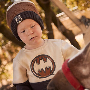 Conjunto de gorro y snood de sherpa para niño 