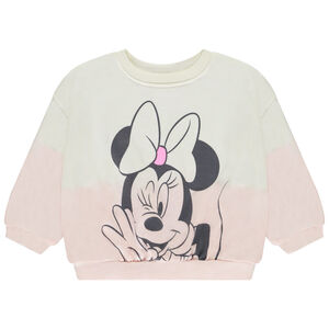 Sudadera de felpa Minnie Disney efecto tie and dye para bebé niña 
