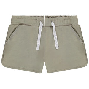 Short de punto liso para niña 