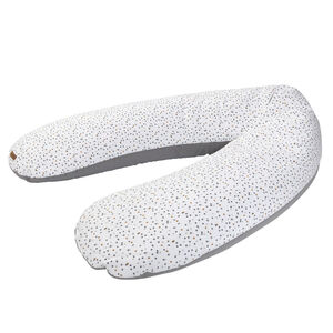 Cojín de lactancia de microperlas 160 cm estampado Dots 