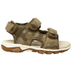 Sandalias de velcro con estampado de camuflaje para bebé niño 