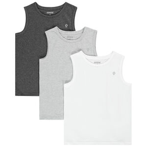 Pack de 3 bodies sin mangas para niño 