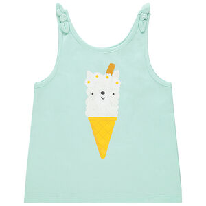 Camiseta sin mangas fantasía para bebé niña 