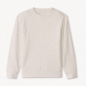 Sudadera de felpa cepillada lisa para niño 