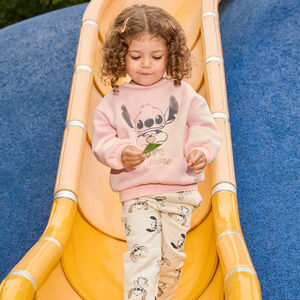 Conjunto sudadera y pantalón de chándal Stitch Disney para bebé niña 