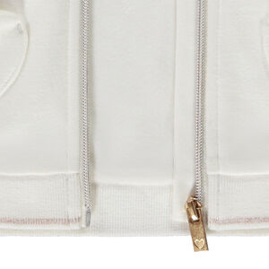 Chaqueta de felpa con capucha para bebé niña 