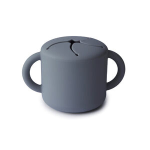 TAZA PARA SNACK SILICONA SOLID TRADEWINDS 8.5x8.5x14.5 CM 