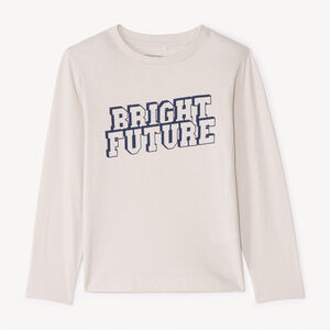 Camiseta de manga larga estampada para niño 