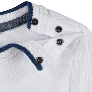 Camiseta de manga larga estampada de coche para bebé niño 