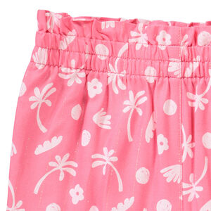 Pantalón fluido estampado fantasía para bebé niña 