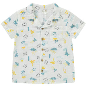 Camisa manga corta estampado tigres para bebé niño 