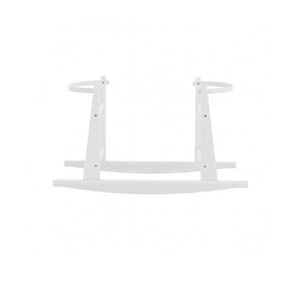 Soporte madera balancín para moisés blanco 