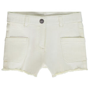 Short vaquero con bolsillos para niña 