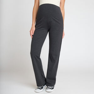 Braga ancha de premamá lisa con cinturilla alta 