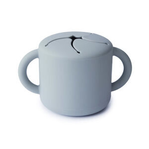 Taza para snack silicona solid powder blue 8.5x8.5x14.5 cm 