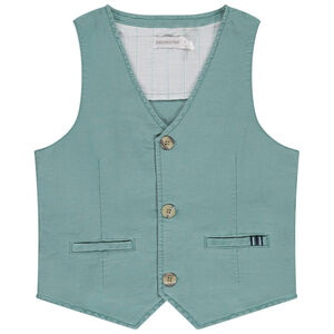 Chaleco de ceremonia tipo camarero para niño 