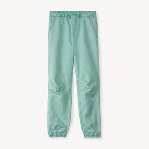 Pantalón jogger de tela lisa para niño 
