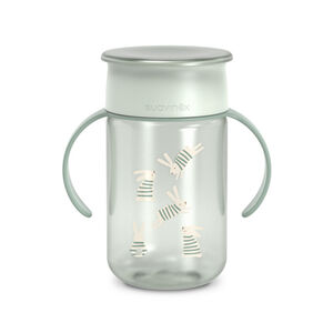 Vaso de aprendizaje 360º 340ml Wonderland verde +12M 