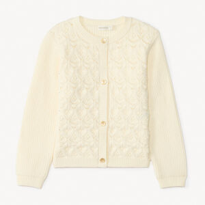 Chaqueta de punto fantasía para niña 