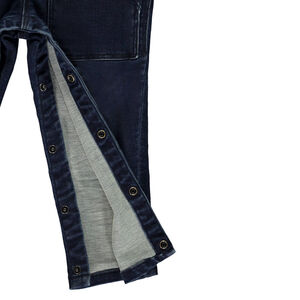 Pelele largo efecto vaquero con parche de dinosaurio para bebé niño 