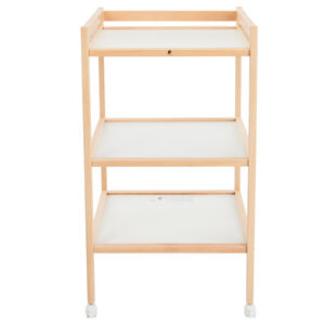 Cambiador de madera de haya con 2 estantes - Pocket 2.0 