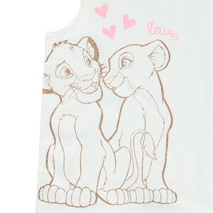 Pijama de tirantes y short El Rey León para niña 