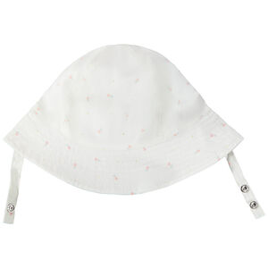 Charlotte de popelina estampado flores para bebé niña 