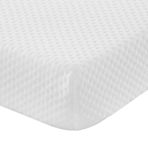 Colchón de viaje plegable 60 x 120 cm blanco 