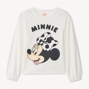 Camiseta de manga larga Minnie Disney para niña 