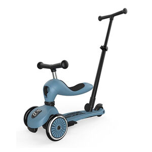 Highwaykick 1 Push & Go Scoot & Ride steel 