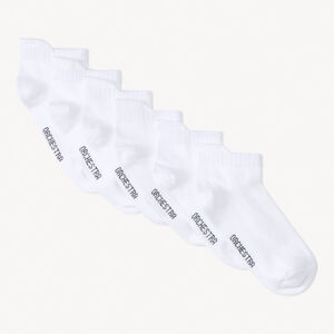 Pack 6 pares de calcetines lisos para niño 