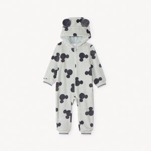 Pelele de sherpa con estampado de Mickey Disney para bebé niño 