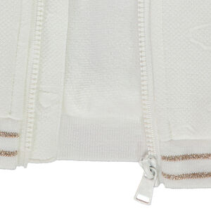 Chaqueta de felpa Teddy con estampado de corazones para bebé niña 