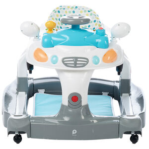 Andador 4 en 1 - Azul/Gris 