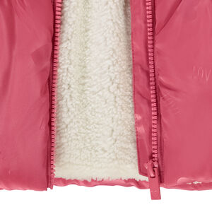 Chaqueta de abrigo con capucha para bebé niña 