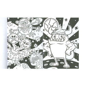 Libro para colorear – Monstruos +3 años 