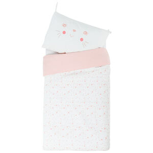 Juego de cama con funda nórdica y funda de almohada Little princess 